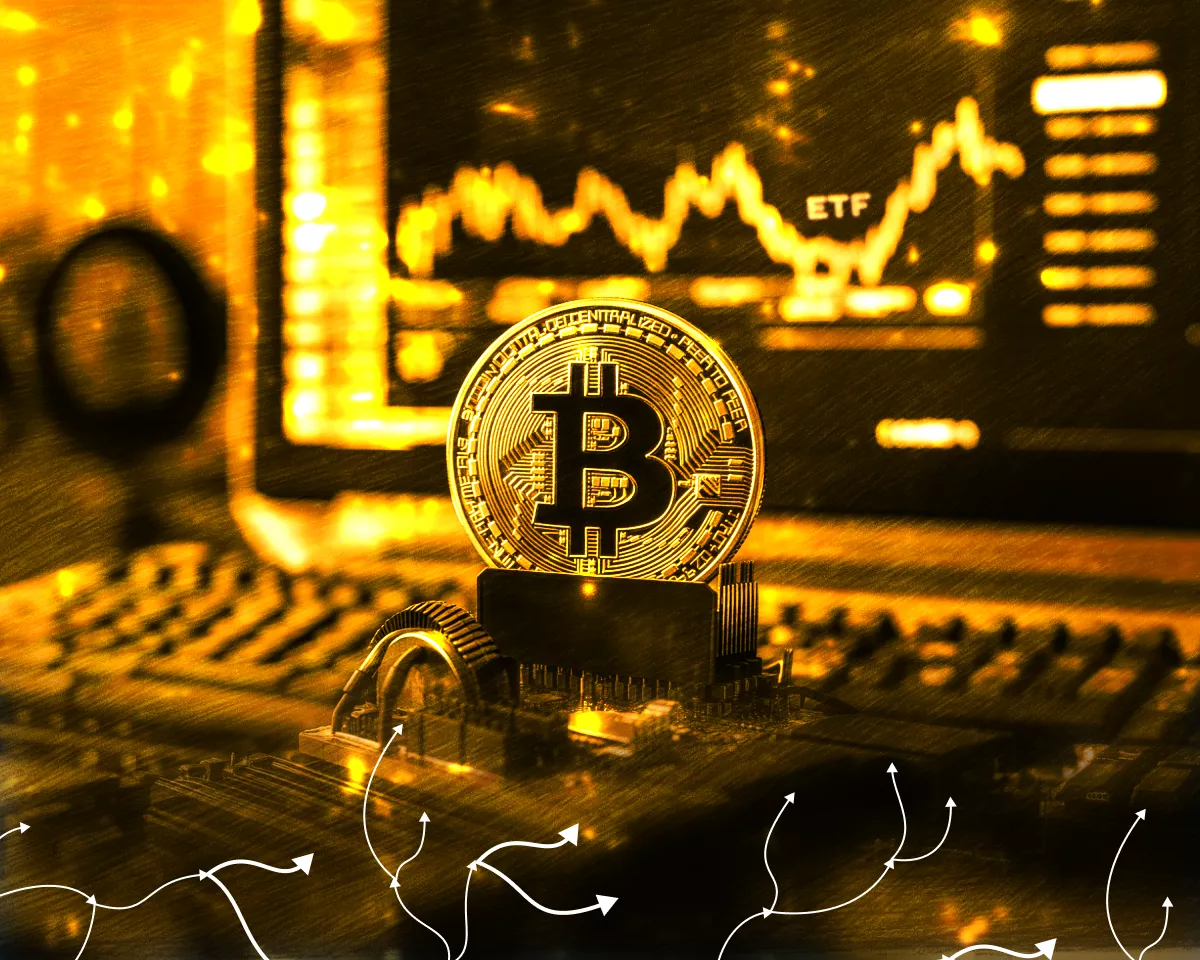 加密货币博彩平台上的数字钱包和游戏界面