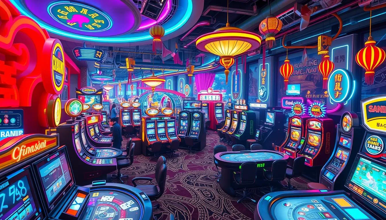 USDT稳定币图标与赌场芯片叠加的数字艺术